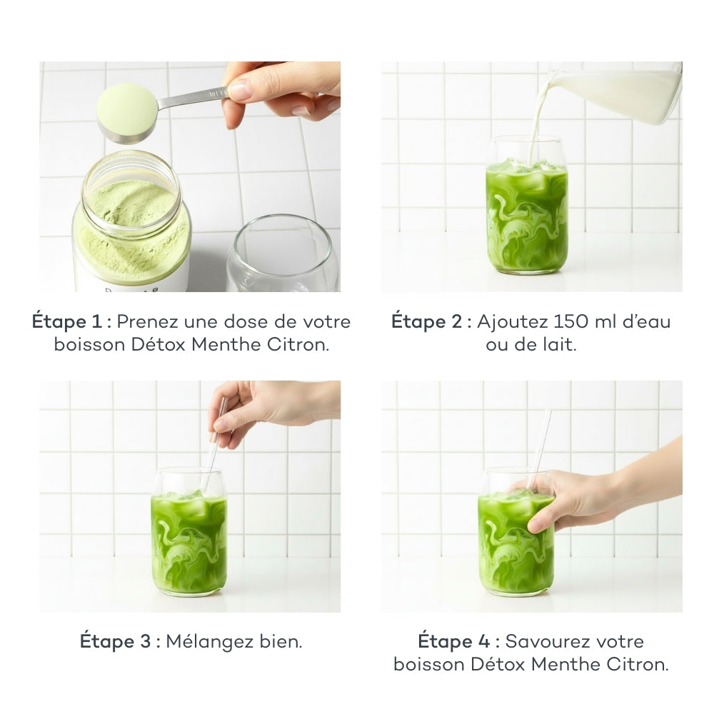 Boisson Détox Menthe-citron