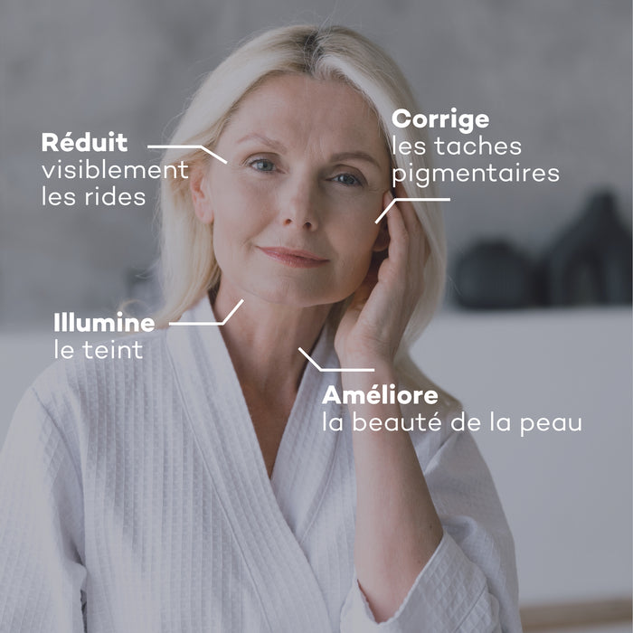 taches brunes au visage