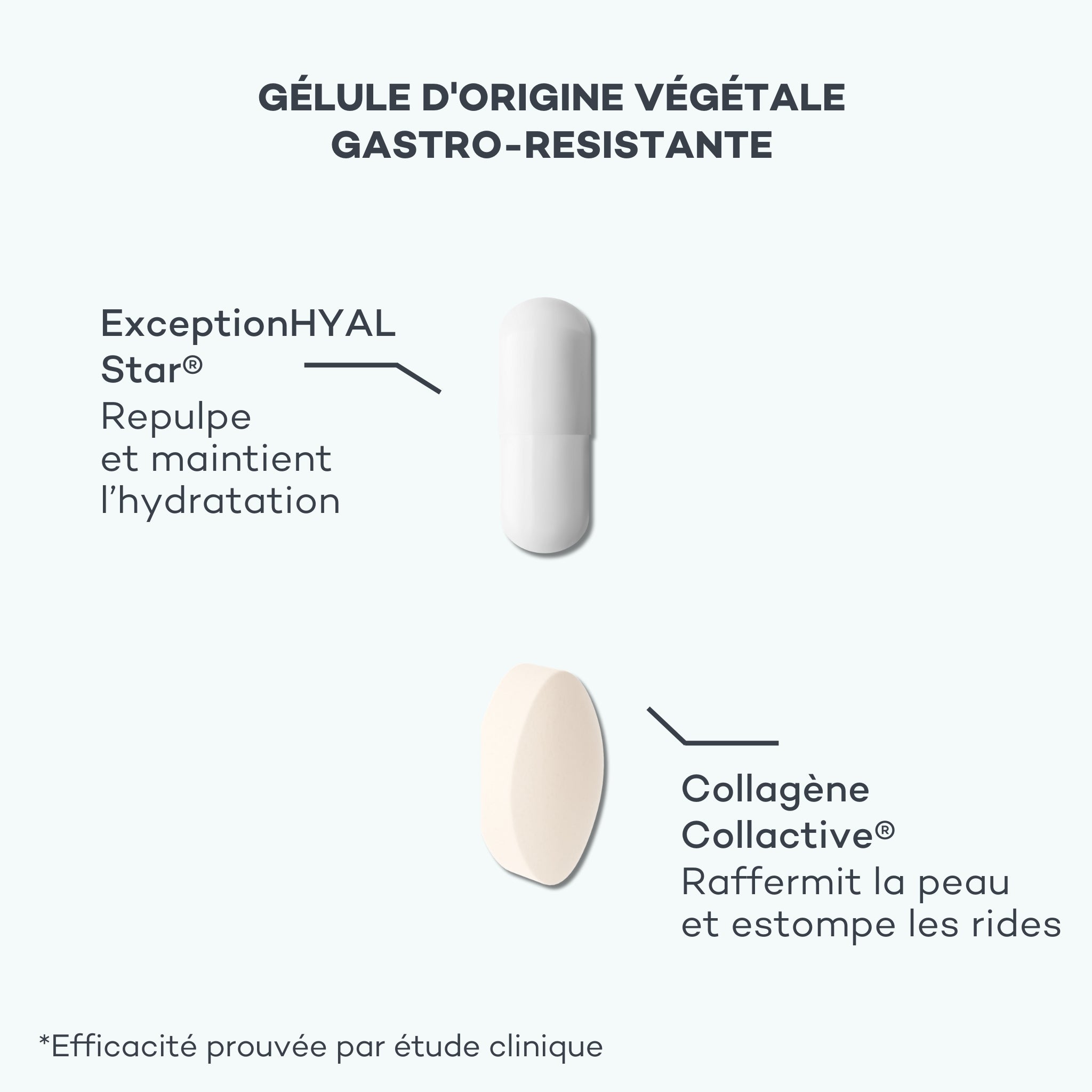 absolu de collagène et absolu d'acide hyaluronique