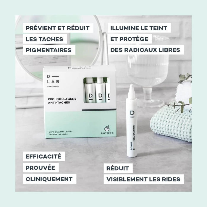 Pro-Collagène Anti-Taches - Date courte