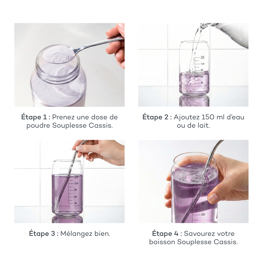 Boisson Souplesse - Cassis