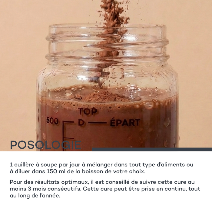 Boisson Peau & Cheveux - Cacao