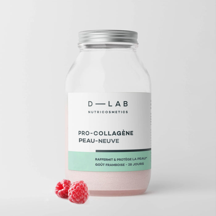 pro collagène peau neuve framboise