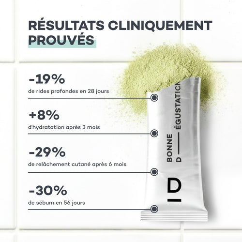 Pro-Collagène Peau Neuve Matcha Sticks