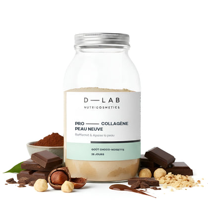 pro collagène peau neuve choco noisette