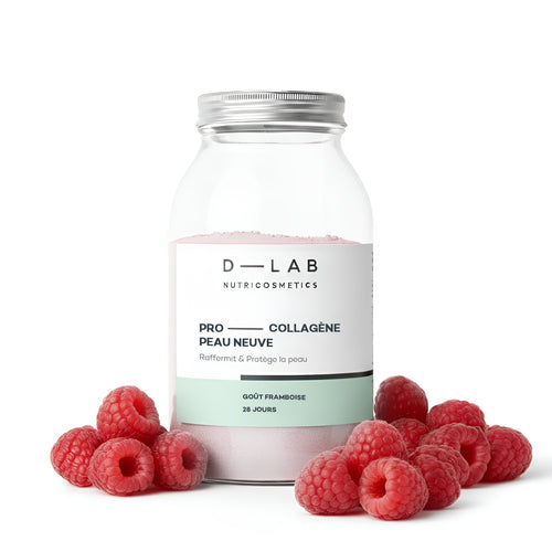 pro collagène peau neuve framboise
