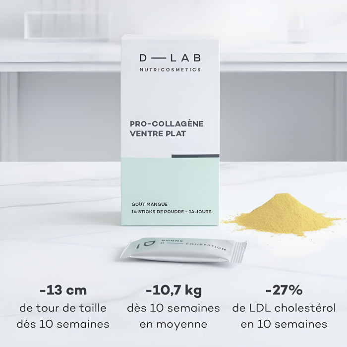 Pro-Collagène Ventre-Plat Mangue Sticks