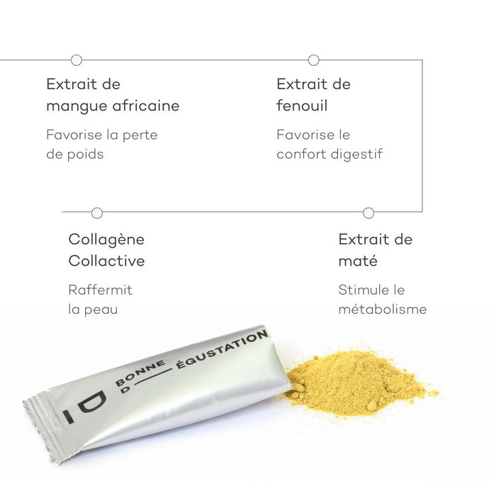 Pro-Collagène Ventre-Plat Mangue Sticks