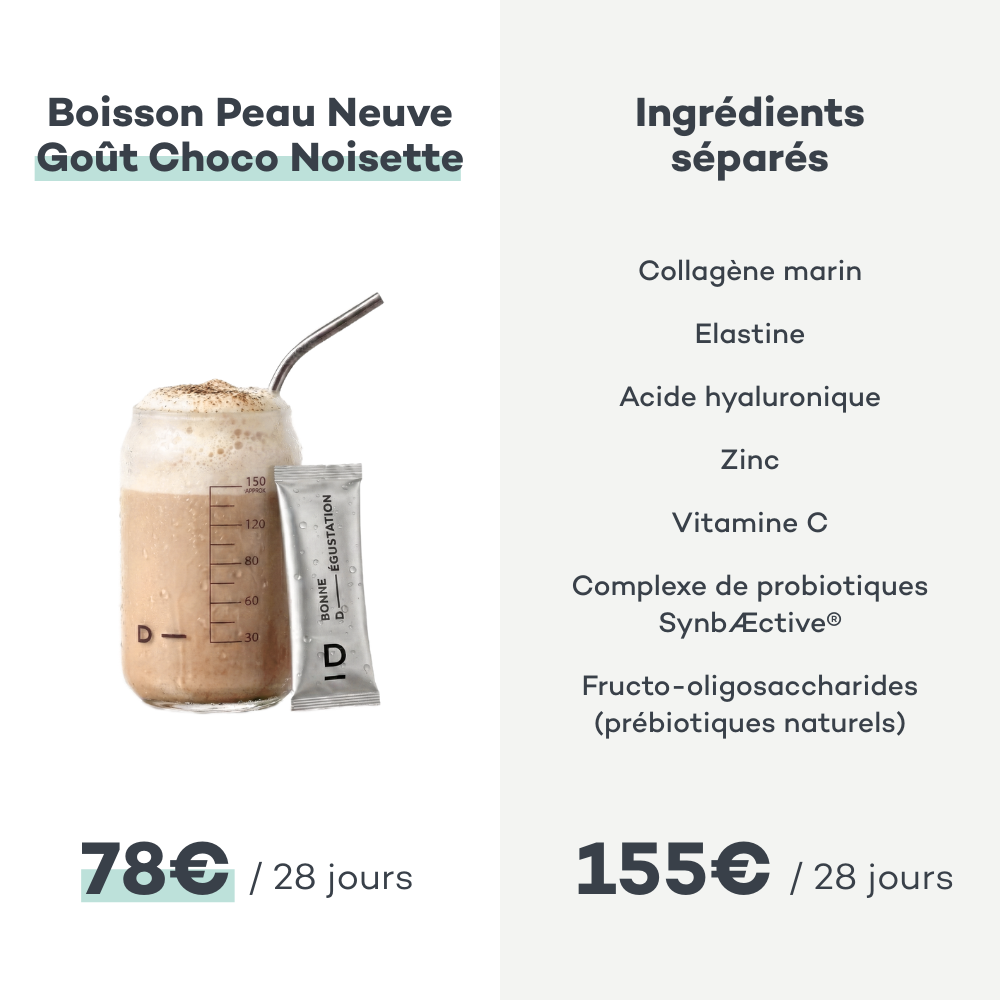 Sticks Peau Neuve - Choco-Noisette