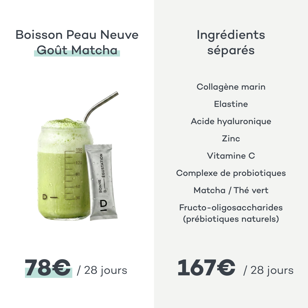 Sticks Peau Neuve - Matcha