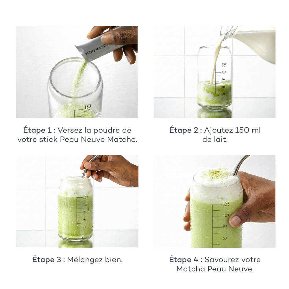 Sticks Peau Neuve - Matcha