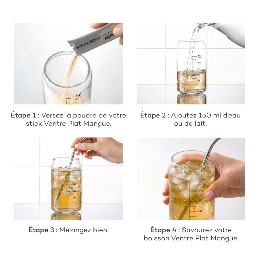 Sticks Ventre Plat - Mangue