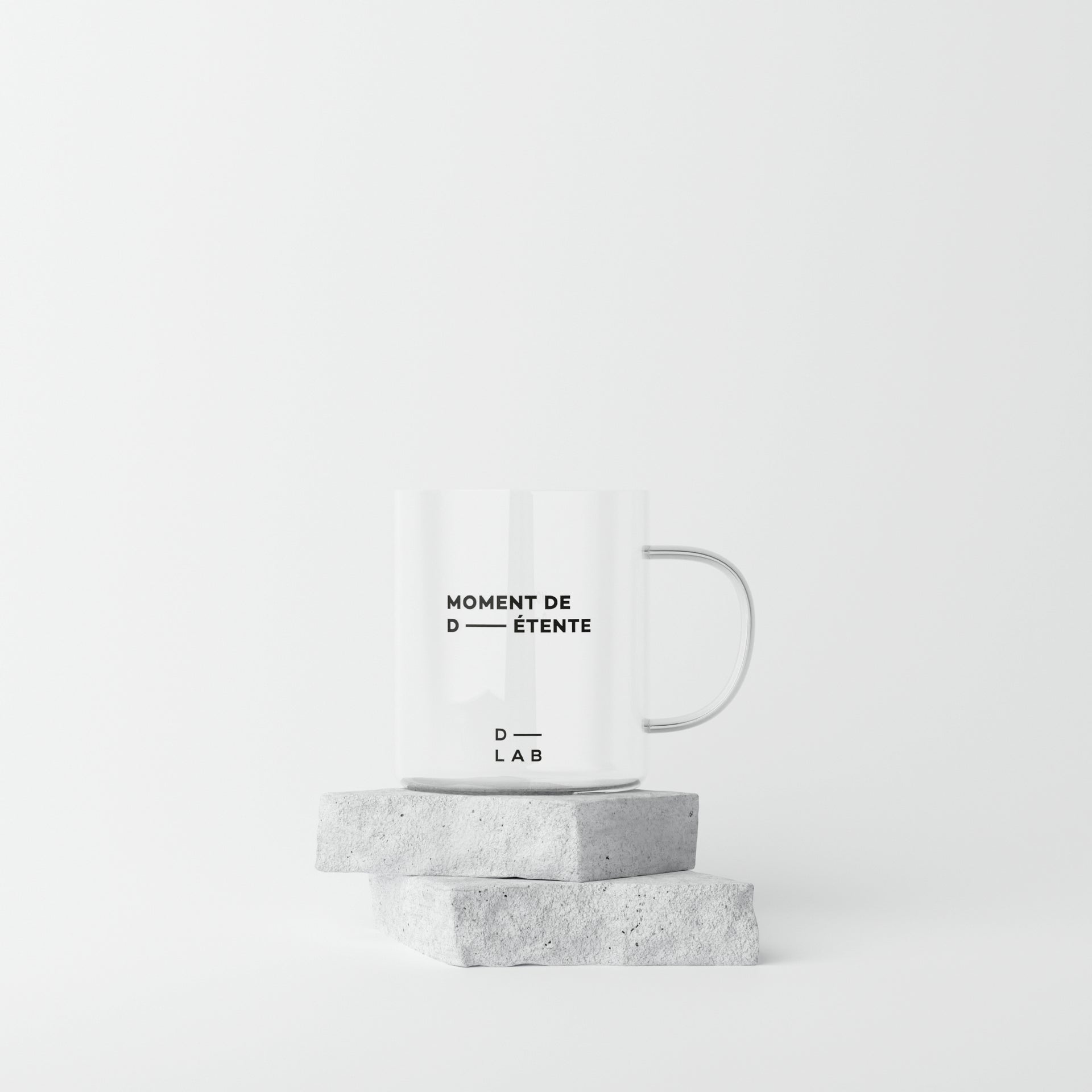 Mug en verre D-LAB