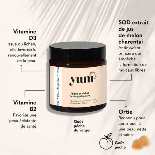 Peau de pêche - Date Courte