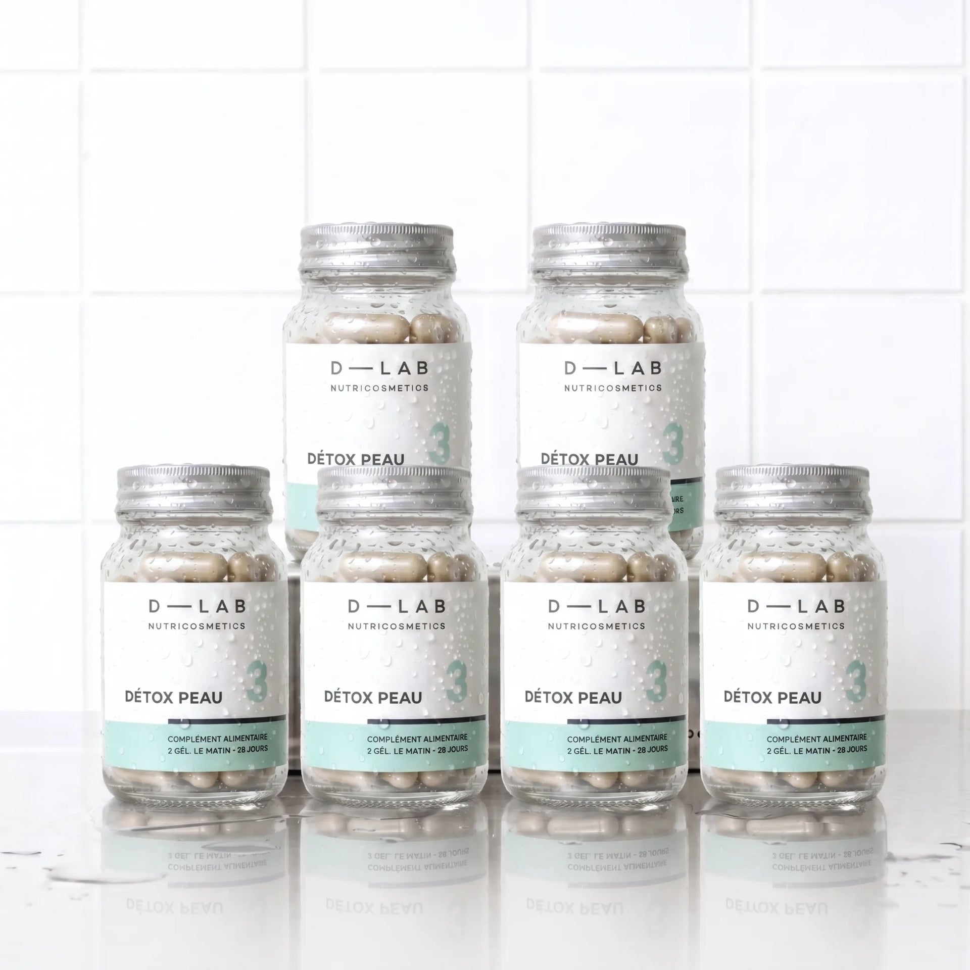 D-LAB Detox Peau – cure 6 mois, complement peau nette et purifiee