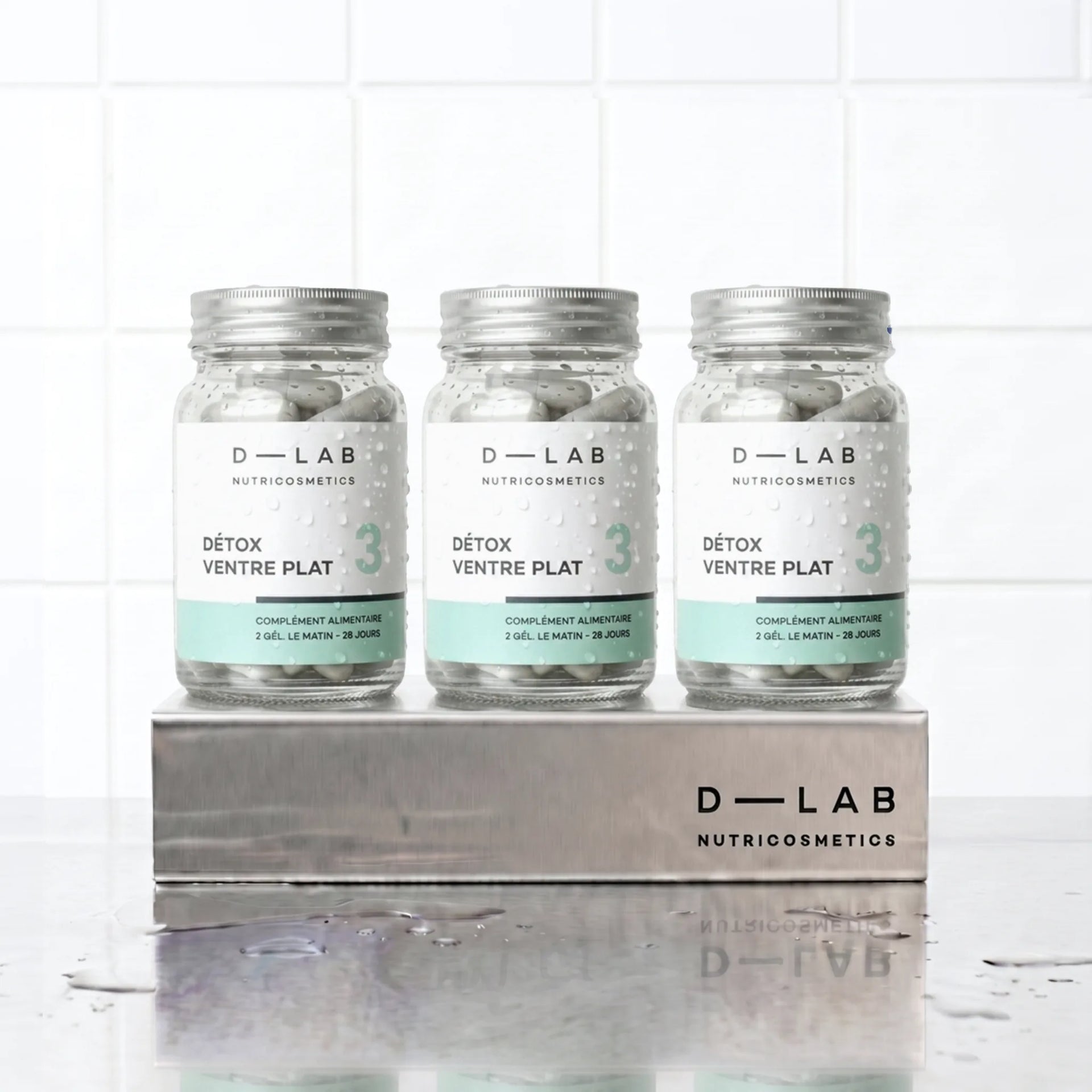 D-LAB Detox Ventre Plat – cure 3 mois, complement digestion et ventre plat