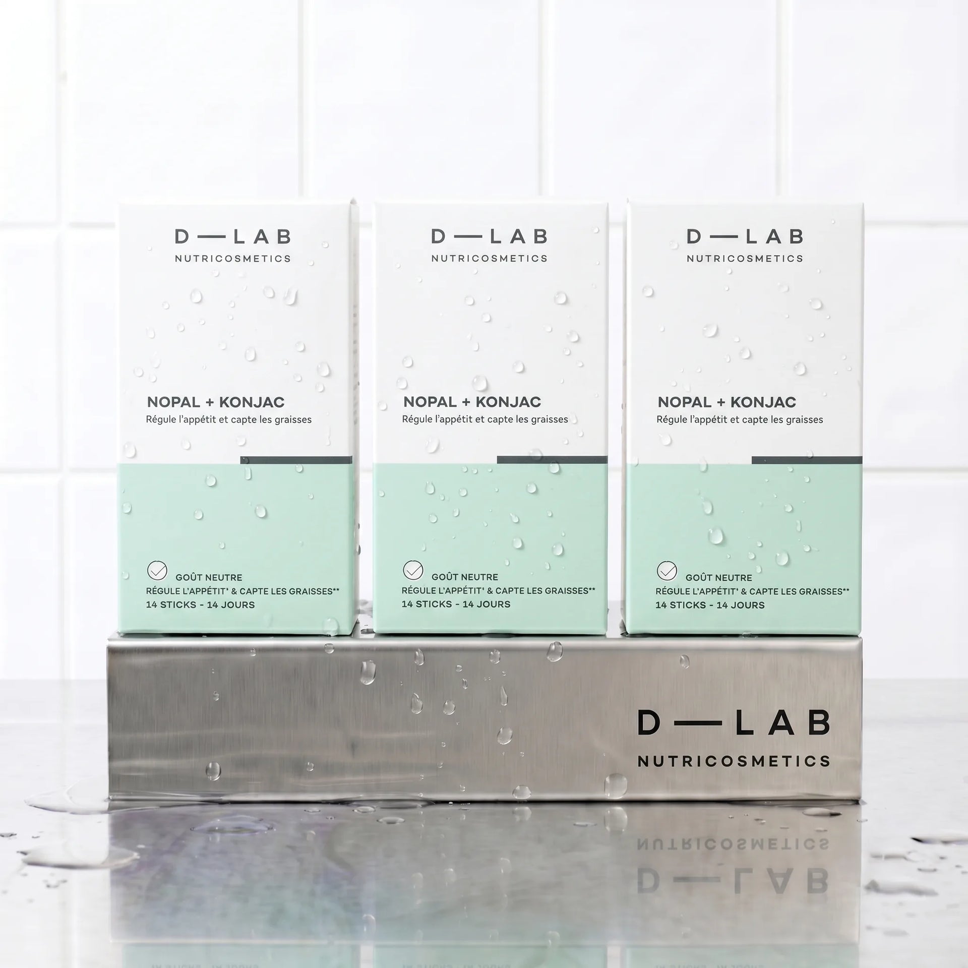D-LAB Konjac + Nopal – cure 3 mois, complement satiete et controle du poids