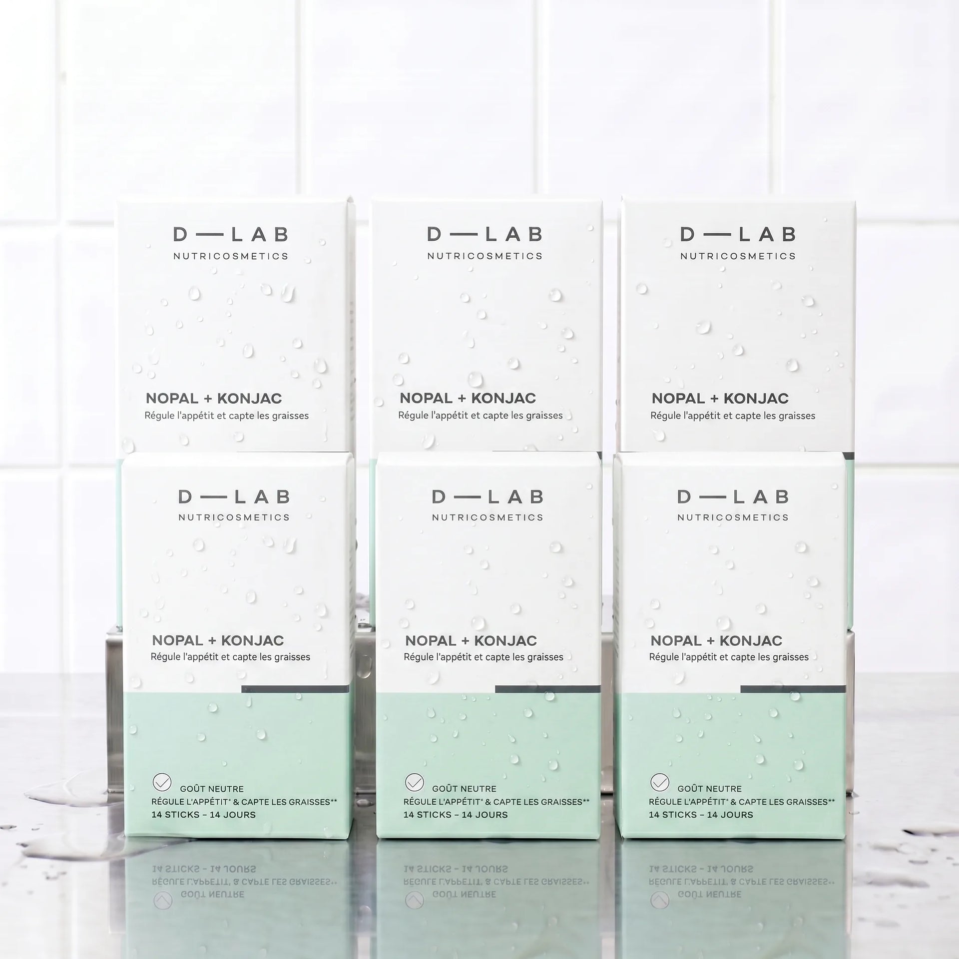 D-LAB Konjac + Nopal – cure 6 mois, complement satiete et controle du poids
