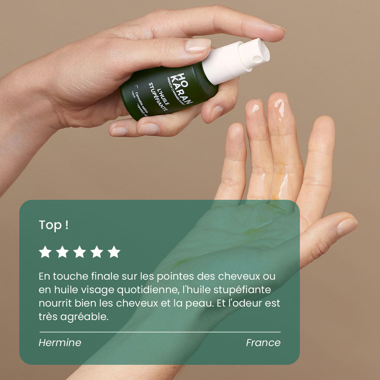 Huile stupéfiante 30 mL